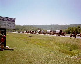 A view of Trail Of Tears Crossing Madison County