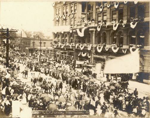 United Confederate Veterans parade held in Birmingham around 1908